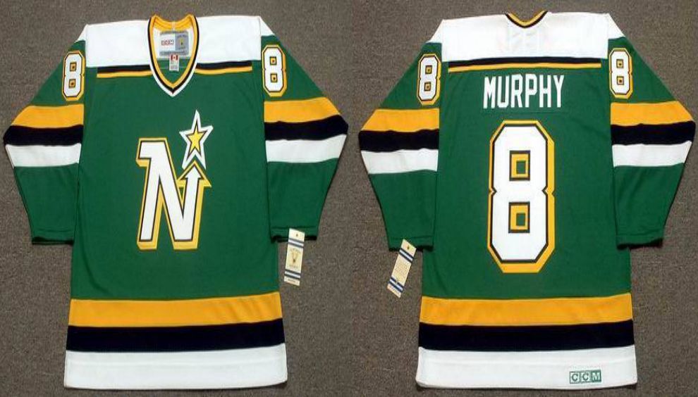 2019 Men Dallas Stars 8 Murphy Green CCM NHL jerseys